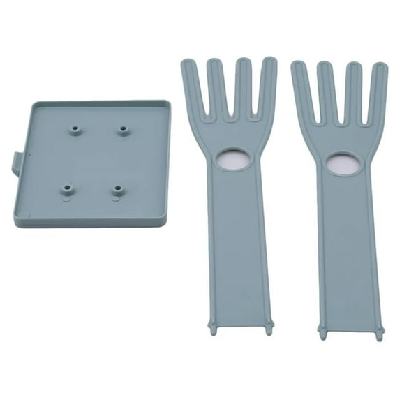 RuiJiao Gloves Stand, Kitchen Multifunctional Rubber Gloves Drain Rack, Creative Kitchen Tool, Towel Storage Holder Drying Stand