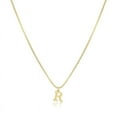 thumbnail image 1 of RuiJiao Personalized Initial Necklace for Women - Delicate, Dainty Jewelry, Perfect for Daily Wear, Customizable Alphabet Letter Pendant, 1 of 8