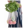 thumbnail image 1 of RuiJiao Reusable String Shopping Grocery Bag, Mesh Woven Net Shoulder Bag, Shopper Tote Mesh Net Woven Market Bags, 1 of 4
