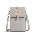thumbnail image 1 of RuiJiao Women's Mini Leather Crossbody Bag with Touchscreen - Shoulder Bag, Wallet with Credit Card Slots, Ideal for Mobile Phones, 1 of 4