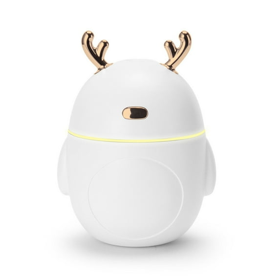 RuiJiao Compact USB Mini Humidifier with Night Light - Portable Atomizer for Home, Office, Travel