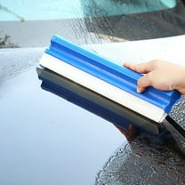 RuiJiao Double Silicone Wipers, Efficient Car Wash Squeegee for Automotive Beauty, Wiping Noise Free - Silicone Squeegee for Windshields and Glass Surfaces