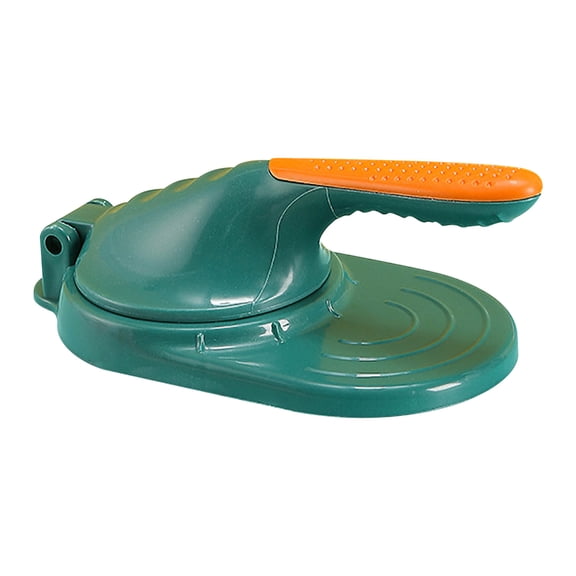 RuiJiao Dumpling Press Maker, Manual Dumpling Skin Press Tool with Hanging Hole, Food Grade PP Material, White Kitchen Dough Press Artifact for Home Use
