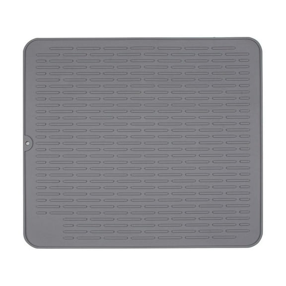 RuiJiao Extra Large Heat-Resistant Non-Slip Silicone Kitchen Mat for Countertop Protection, Dish Drying Pad, and Table Placemat, Easy Clean