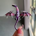 thumbnail image 1 of RuiJiao Fashion Enamel Dragon Brooch - Elegant Studded Crystal Accessory for Women, Perfect for Any Occasion, 1 of 6