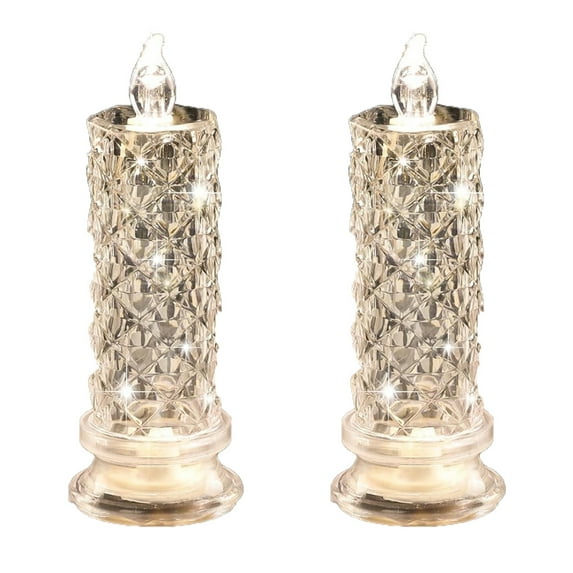 RuiJiao Gift LED Simulation Candle Lamp, Creative Night Light for Bedroom, 2Pcs/3Pcs Set