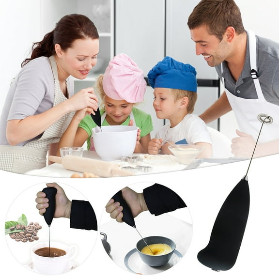 RuiJiao Handheld Electric Coffee Stirrer & Cream Whipper, for Home and Travel