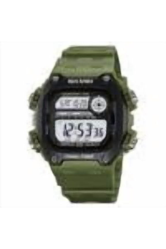 Model 245 Luminous Waterproof Multifunction Watch with Metallic Case, Resin Band, 50M Water Resistance, LED Night Light, for Outdoor Sports, Available in Multiple Colors