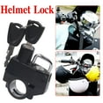 thumbnail image 1 of RuiJiao Motorcycle Helmet Lock, Helmet Holder Hook, Anti Theft Security Lock for Motorbike Bike Frame Tube Bumper Luggage Rack, 1 of 9