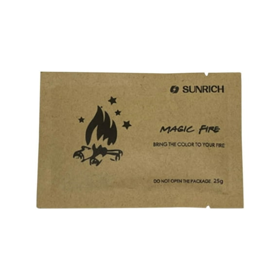 RuiJiao Multi-Color Flame Powder, Creates Vibrant Blue, Purple, Red, Green, Yellow Flames for Bonfires, Fireplaces, Parties, Indoor Outdoor Use