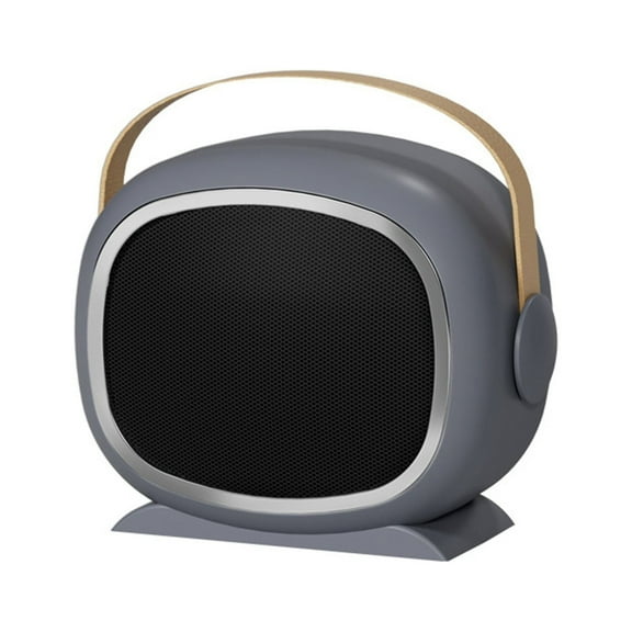 RuiJiao Newest 1200W Ceramic Space Heater with 2 Speed Adjustable, Auto Tilt Shut-Off Protection, Quiet Portable Fast Heating for Home Office Use, 110V Safe Energy Efficient Heater