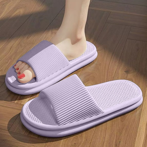 RuiJiao Non Slip Mens Shower Shoes, Bath Slippers Womens Non Slip, Indoor Home Bedroom Pool Spa Guest College Dorm