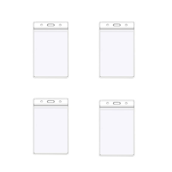 RuiJiao PVC Soft Card Case, Transparent, Waterproof, Perfect for Health Card, ID Card, and More