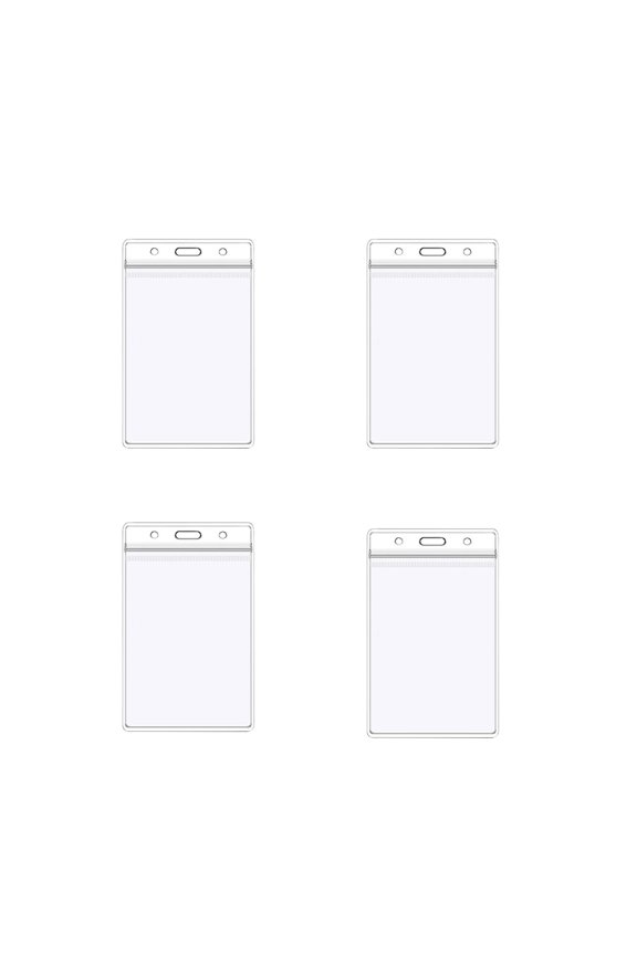 PVC Soft Card Case, Transparent, Waterproof, Perfect for Health Card, ID Card, and More