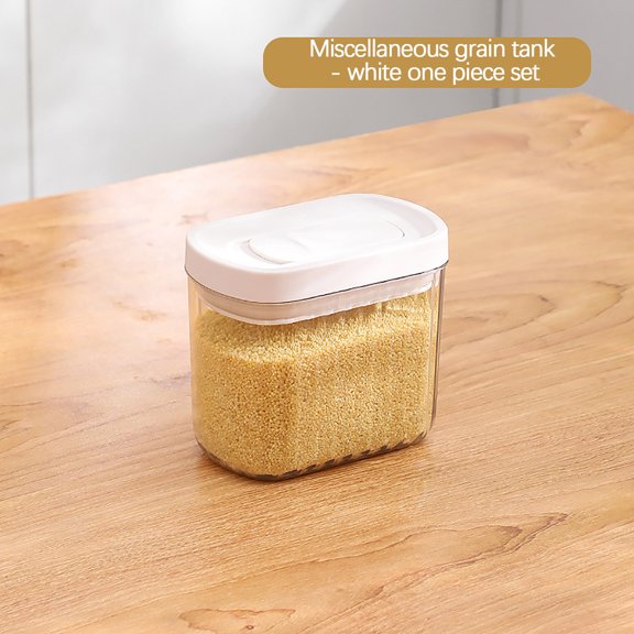 RuiJiao Plastic Airtight Food Storage Containers - Ideal for Kitchen, Pantry, and Home Organization - BPA-Free, Leak-Proof, Multi-Purpose for Snacks, Cereals, and Dry Goods
