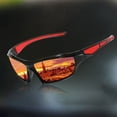 thumbnail image 1 of RuiJiao Polarized Motorcycle Riding Goggles, Windproof Cycling Glasses, Outdoor Sports Sunglasses Interchangeable Lenes for Running, Baseball Golf, Driving, Fishing, 1 of 6