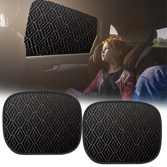 RuiJiao Premium Electrostatic Car Sunshade for Driver Side - 1 Pack, UV Protection, Easy Installation, Sun and Heat Shield for Car Windows