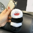 thumbnail image 1 of RuiJiao Premium Plush Caterpillar Keychain - Cute and Soft Schoolbag Pendant, Perfect Birthday Gift for a Unique Experience, 1 of 6