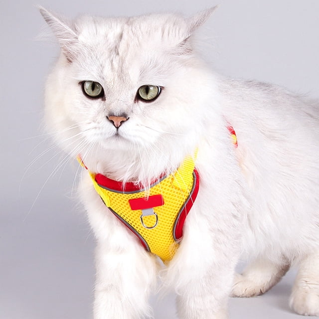 RuiJiao Reflective & Breathable Pet Leash - Sleeveless Style for Cats and Dogs, Suitable for Outdoor Walking, Durable and Comfortable