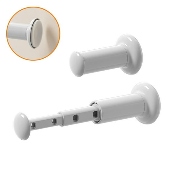 RuiJiao Retractable Clothesline, Indoor Outdoor Clothes Line Retracting Clothesline, Wall Mounted Telescopic Drying Rack Rope Hanger for Hanging Wet Dry Clothing Bathroom Hotel