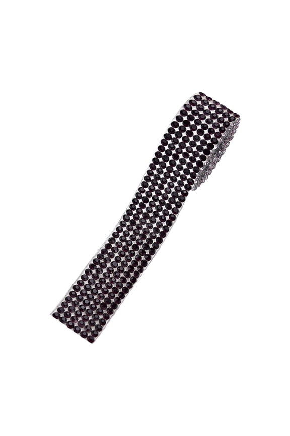 Rhinestone Ribbons, Self Adhesive Rhinestone Ribbon, Bling Crystal Crystal Ribbon Roll Wrap Glittering Rhinestones Sticker for Decoration Car DIY Arts Crafts Wedding