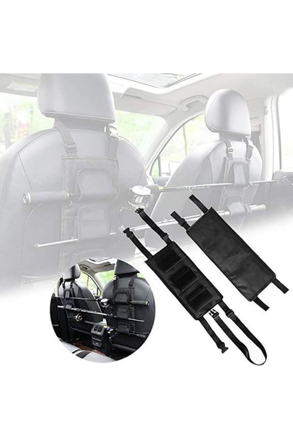 Seat Back Rack Sling Bag, Front Seat Organizer for Hunting Rifles/Shotguns, Polyester