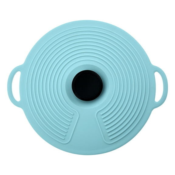 RuiJiao Silicone Bowl Pot Lid, Reusable Fresh-Keeping Suction Seal Covers, Dustproof Spill-Proof Kitchen Storage Tools