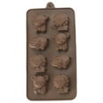 thumbnail image 1 of RuiJiao Silicone Chocolate Molds for Candy, Fat Bombs Snacks & Truffles, 6 Shapes Candle Soap Wax Melts Mold , Chocolate Baking Tools Non-stick, 1 of 1