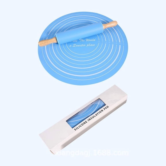 RuiJiao Silicone Dough Kneading Stick And Dough Kneading Pad Set