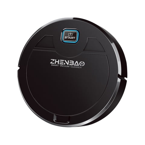 RuiJiao Smart Robot Vacuum Cleaner with Mop Function 3-in-1, Thin Body for Under Bed Cleaning, USB Charging, 100 Minutes Runtime, Ideal Gift for Home