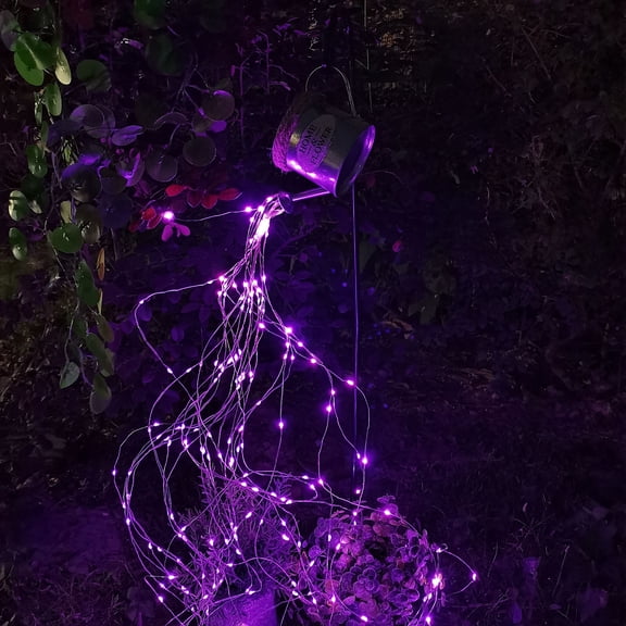 RuiJiao Starry Sky Shower Garden Art Light, LED Twisted Wire Decoration, LED Light Feature, for Garden Decor