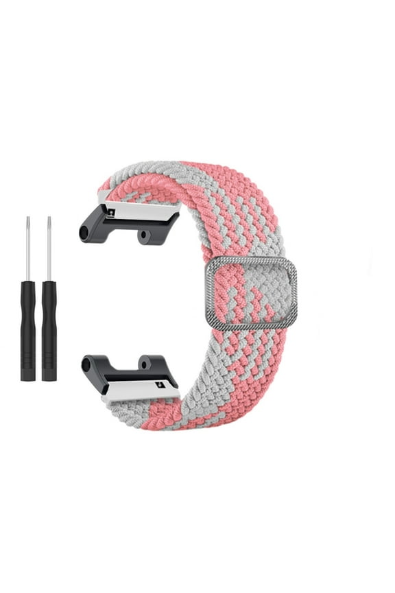 Stretchy Loop Sport Straps for Aamazfit T-Rex/Pro, Adjustable Nylon Woven Elastic Watch Band, 15 Colors, Breathable and Comfortable Fitness Strap for Men and Women (Recycled Material)
