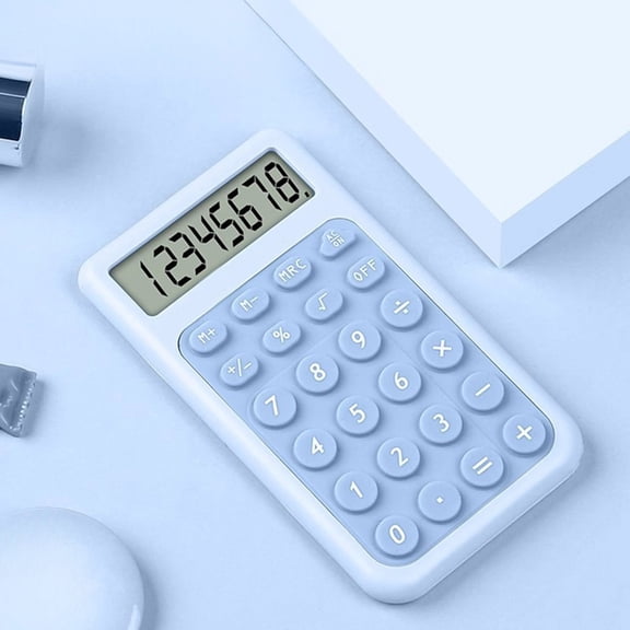 RuiJiao Stylish High-Beauty Mini Calculator - Perfect for Office, Students, Compact and Cute Design for Daily Use
