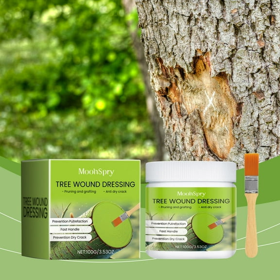 RuiJiao Tree Wound Sealer, Plant Grafting Paste Smear Tree Repair Ointment Agent Repair, Tree Wound Pruning Sealer, Bonsai Tree Pruning Sealer, Tree Wound Sealer Healing Cream