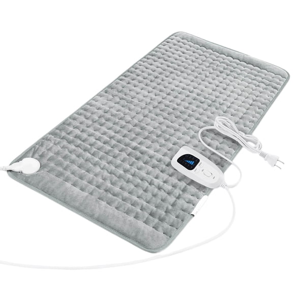 RuiJiao Ultra-Soft Flannel Electric Heating Pad Blanket for Pain Relief