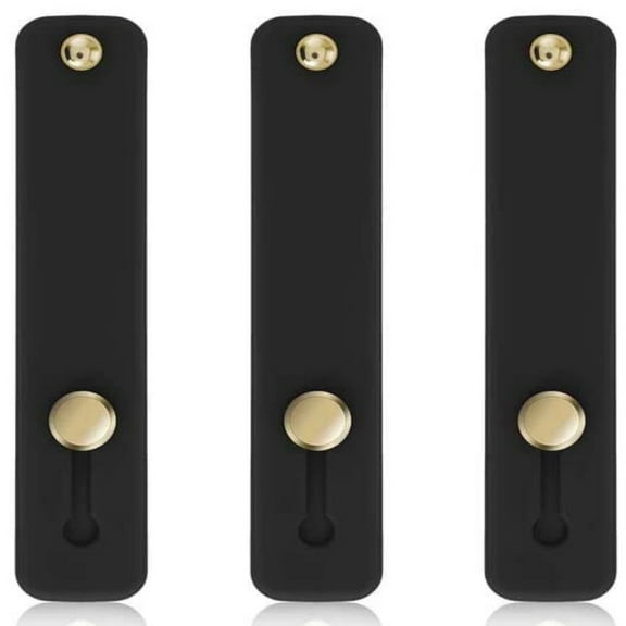 RuiJiao Universal Phone Wrist Straps (3 Pack) - Self-Adhesive Finger Holders for Men and Women - Lazy Person's Essential Support for Smartphones - Easy to Apply and Remove