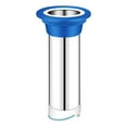 thumbnail image 1 of RuiJiao Universal Stainless Steel Floor Drain Extender - Anti-Odor, Insect Proof, Easy Installation for Home and Office Use, 1 of 5