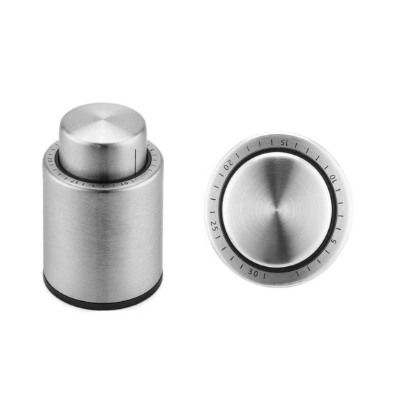 RuiJiao Wine Bottle Stoppers, Reusable Wine Stoppers, Vacuum Wine Preserver with Time Scale Record, Best Gift Accessories