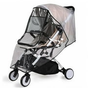 RuiKe Baby Stroller Clear Rain Cover Universal Raincover For Baby Pushchair Stroller Pram Waterproof Weather Shield