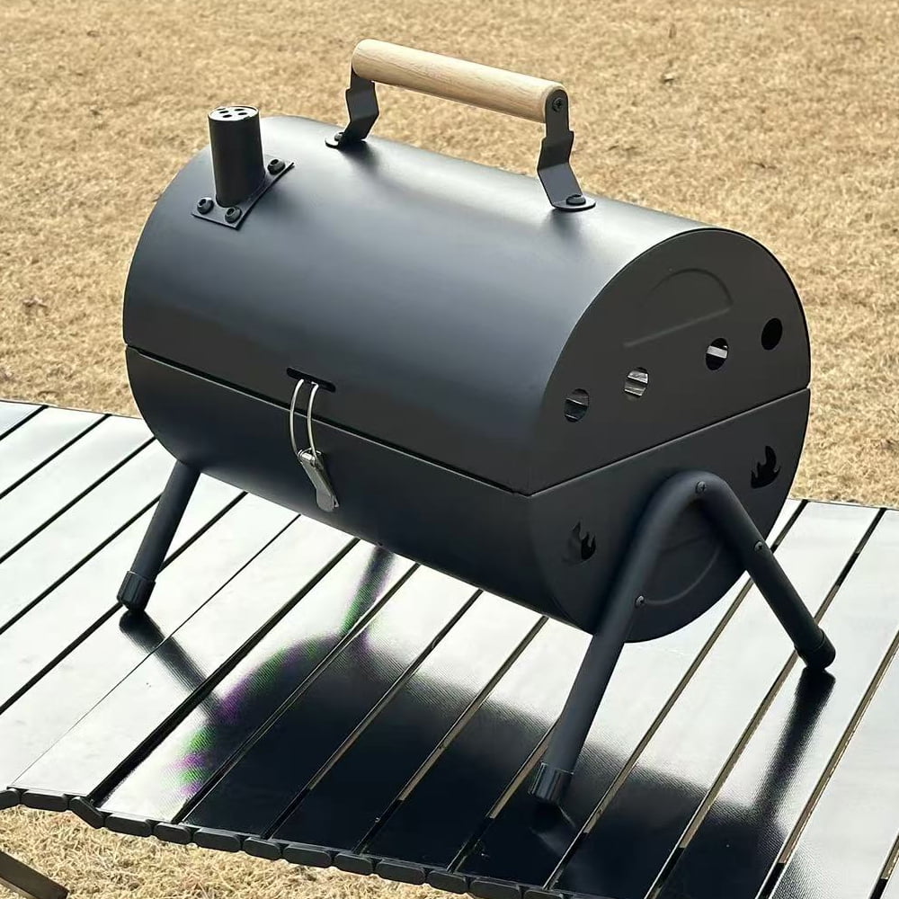 RuiXi Small desktop barbecue grill suitable for outdoor camping ...