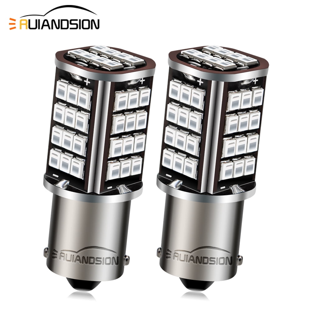 Ruiandsion 1156 BA15S 1003 1141 7506 LED Bulbs Brilliant Red, Ultra Bright Replacement for Brake