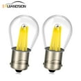 thumbnail image 1 of Ruiandsion 1156 LED Bulbs White 24V AC/DC Single Contact LED Backup Reverse Turn Signal Lights,2pcs, 1 of 10