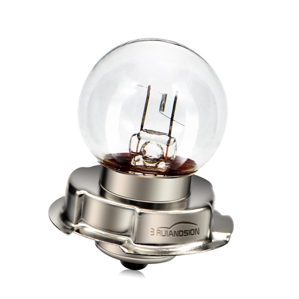 Ruiandsion H6M 12V 38W Halogen Headlight Bulbs Replacement Bulb For Motorcycle Scooter Moped Warm White 2pcs