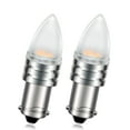 thumbnail image 1 of Ruiandsion 2pcs BA9S LED Bulbs,Warm White,AC 10-30V for Car Interior Lights - Dome,Map,License Plate,Courtesy,Non-Polarity, 1 of 9