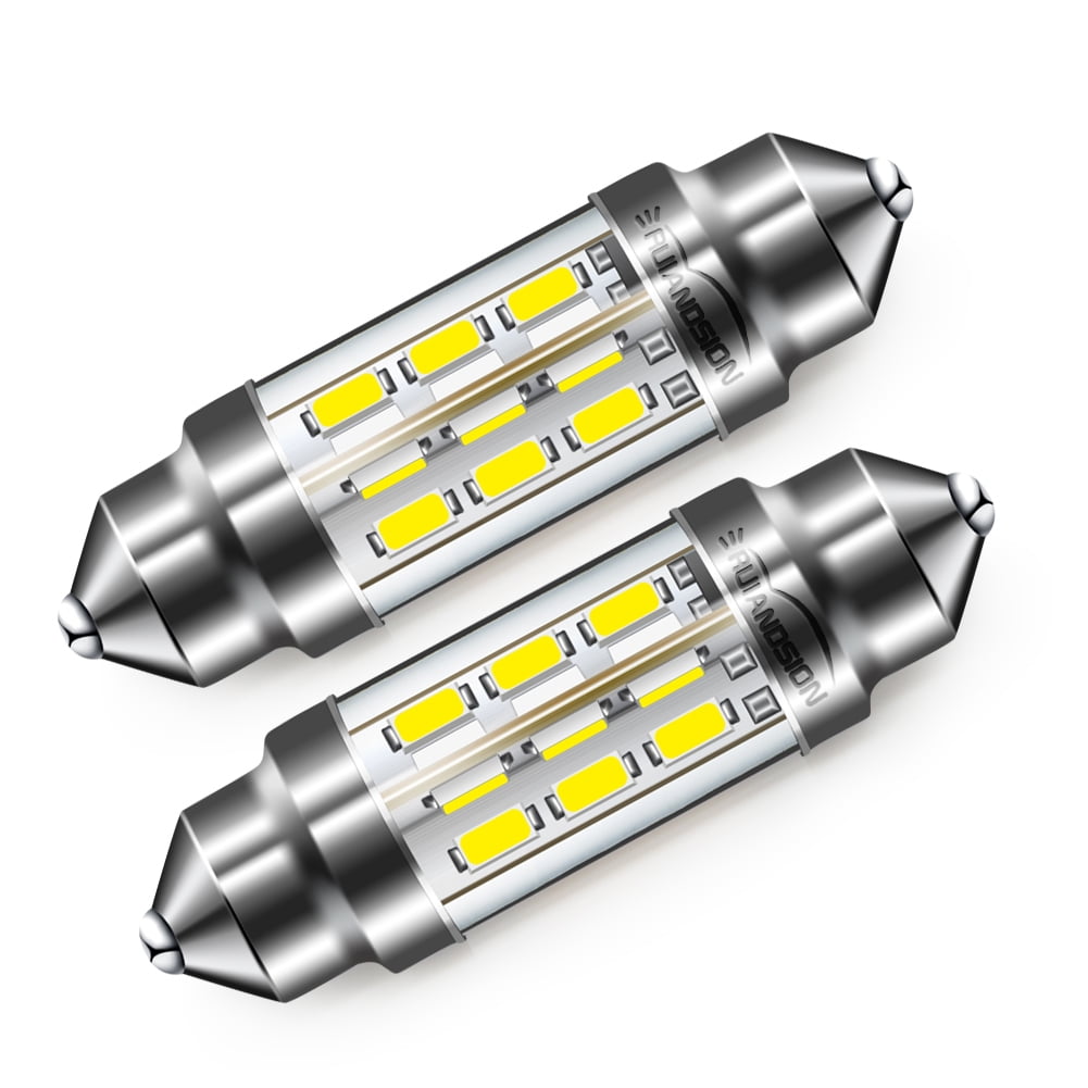 Ruiandsion 36mm LED Dome Light Bulb DC 6V 6418 LED Light Bulbs ...