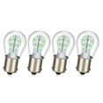 thumbnail image 1 of Ruiandsion 4pcs 1156 LED Bulb BA15S 7506 12V Green Replacement for Backup Reverse Turn Signal Tail Lights,Non-polarity, 1 of 1