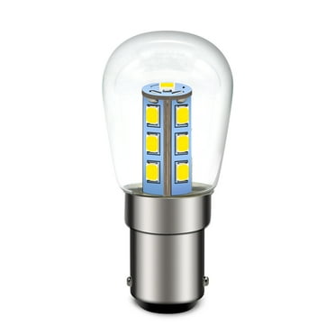Ruiandsion B15 LED Chandelier Bulb BA15D Kitchen Light Sewing machine Light AC 220V White Pack of 1