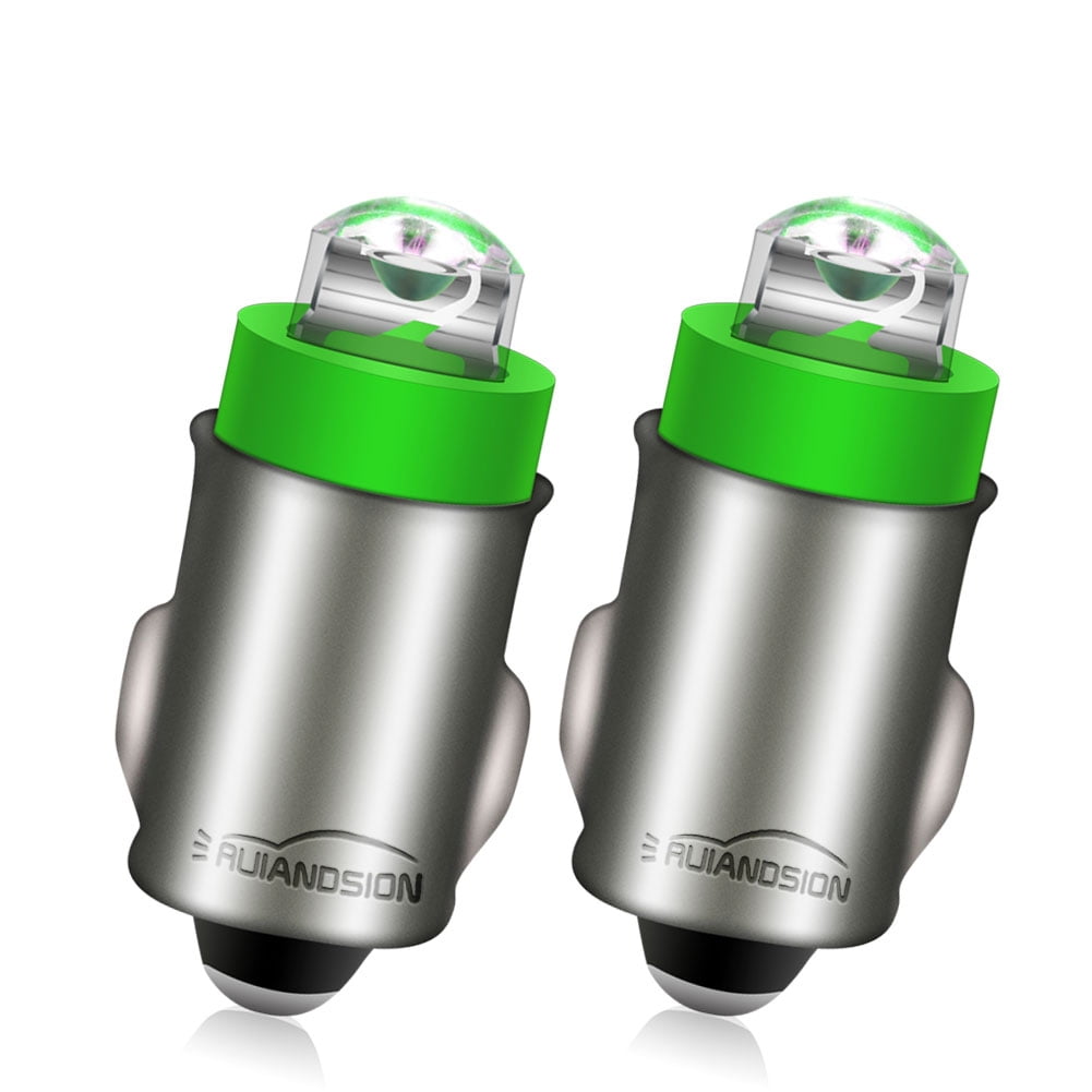 Ruiandsion BA7S Lot De 4 Mini Ampoules LED F3 1 LED DC 12 V Blanc