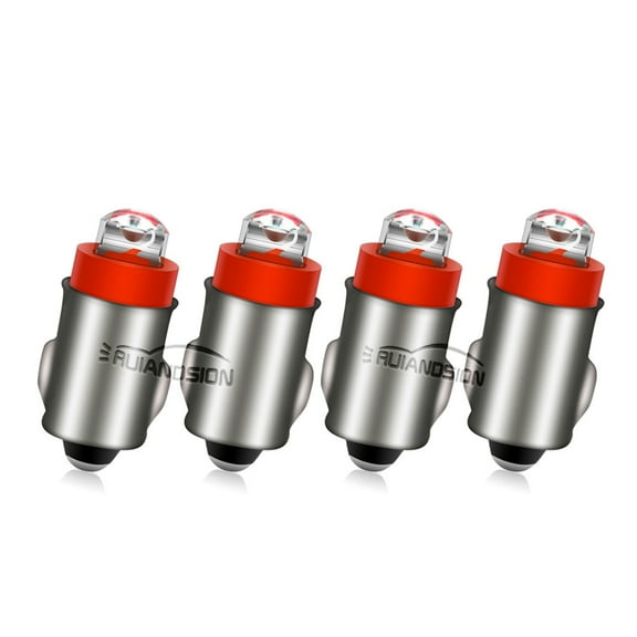Ruiandsion BA7S Dashboard Light LED Bulbs 12V LED Interior Red Dashboard Indicator Panel Light Blue Non-polarity 4pcs