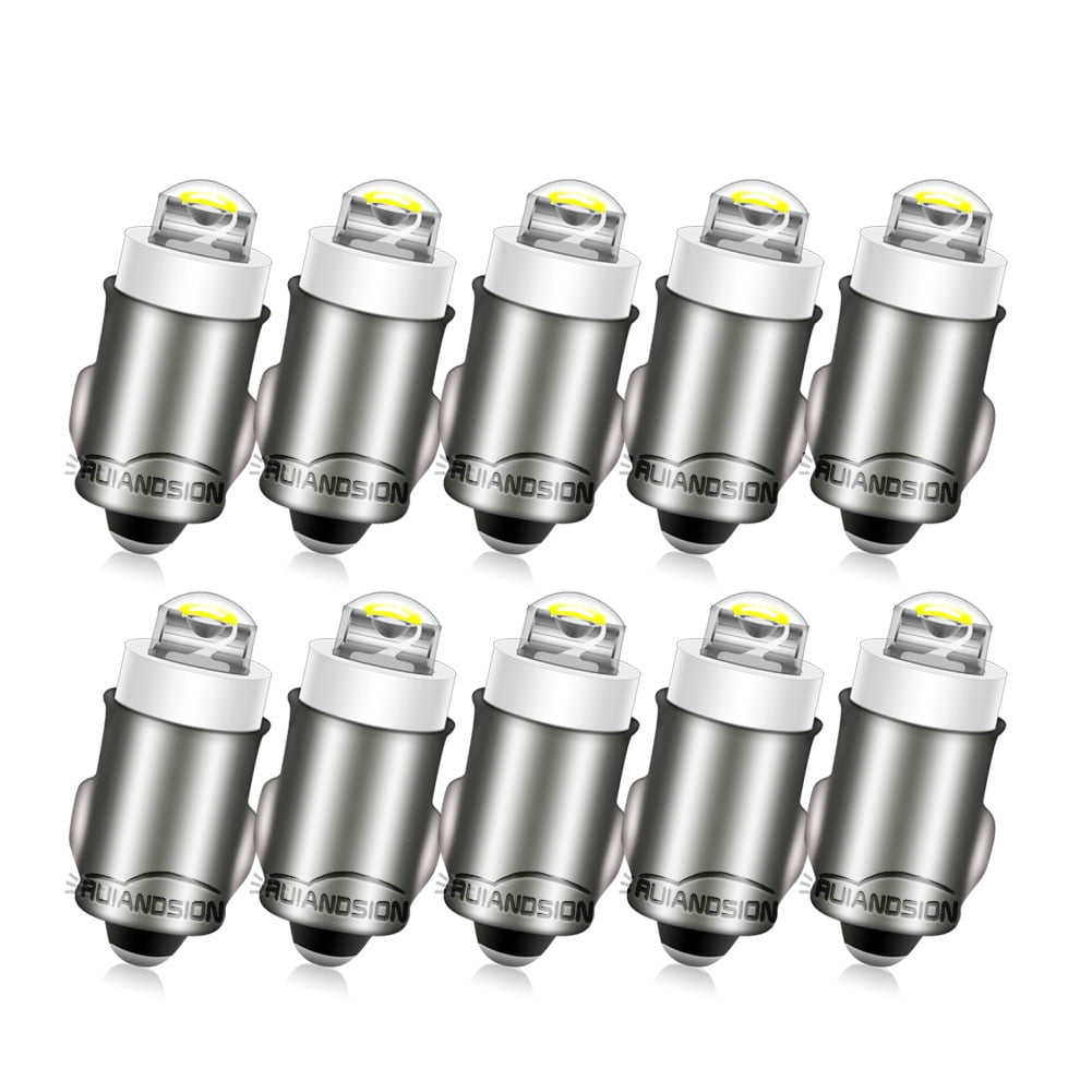 Ruiandsion Lampadine LED BA7S Blu 12V – 30 Lumen Per Cruscotto Auto – 4 Pezzi – 5050 1SMD